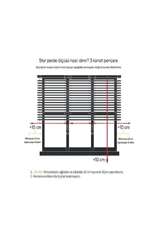 Networkavm Ekru Etek Dilimli Stor Perde230 X 223 Ekru