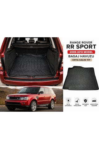 Range Rover Rr Sport 2005-2012 Model Bagaj Havuzu Orta Kalın Tip