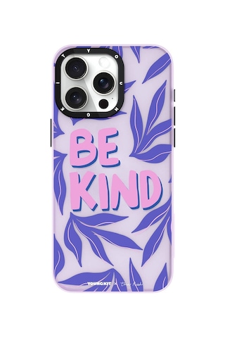Apple Uyumlu iPhone 14 Pro Max Kılıf Tara Reed Tasarımlı Youngkit Tiger Rhyme Kapak Mor