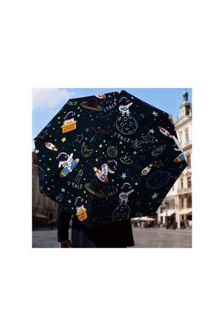 Lilly Space Explorer Uzay Desenli Otomatik Açılır Kapanır Erkek Çocuk Şemsiyesi Lacivert Lacivert Lilly Space Explorer Uzay Desenli Otomatik Açılır Kapanır Erkek Çocuk Şemsiyesi Lacivert Lacivert