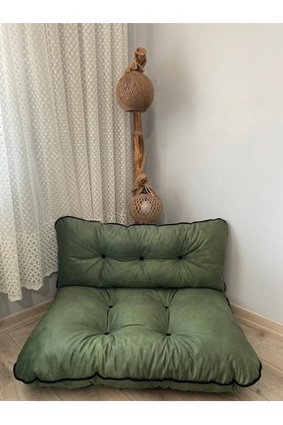 Lavinia Petek Önü Yer Minderi Ikili Takım Yeni Ürünler Haki