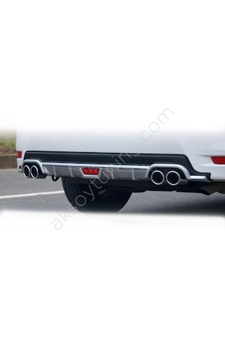 Renault Kangoo Uyumlu Yedek Parça Üniversal Arka Tampon Difüzör