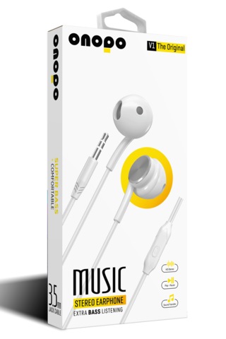 Onopo V1 Extra Bass Stereo Mıknatıslı Kablolu Kulak İçi Kulaklık