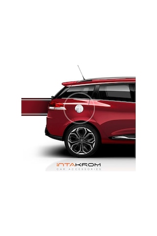 intakrom Renault Clio 4 Sport Tourer Krom Depo Kapağı - Sw - Hb