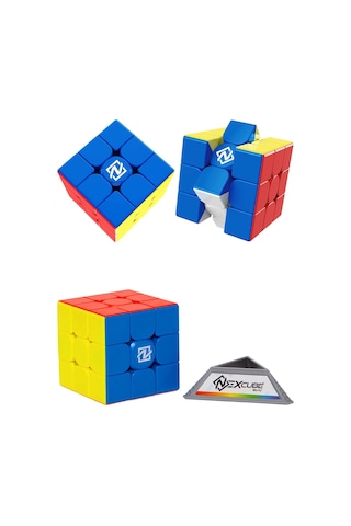 3x3 Nexcube Classic Zeka Küpü Akıl Küpü - Standlı