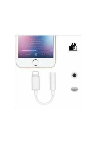 Hs Paleon Lightning To Aux 3.5mm Kulaklık Çevirici Dönüştürücü