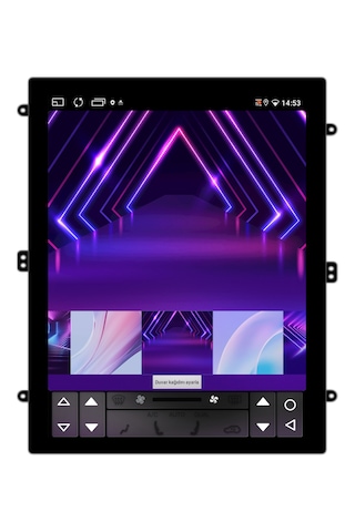 A133 Tesla Ekran Android Multimeyda Teyp Carplayli Fanlı Kamera Hediyeli 4/64gb 9.7''