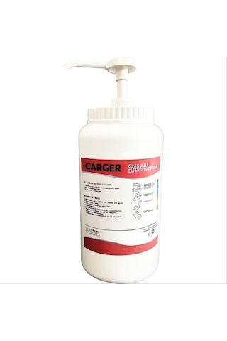 Carger El Temizleme Kremi Cilt Dostu, Granüllü, Endüstriyel Temizlik 4 Kg