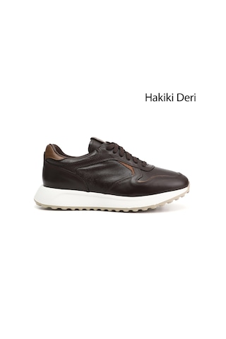 Gönderi(R) Gönderi R Erkek Kahverengi Bağcıklı Hakiki Deri Sneaker Ddma83531646