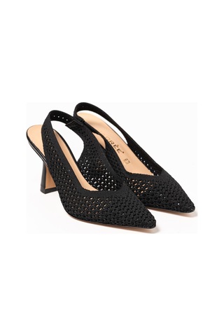 Nero Black Topuklu / Stiletto Kadın 3063m074 Nacree Magl siyah