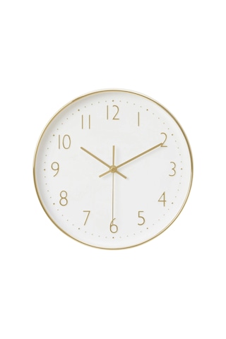 Ikea Jänkıg Duvar Saati 30 X 4.3 Cm Altın