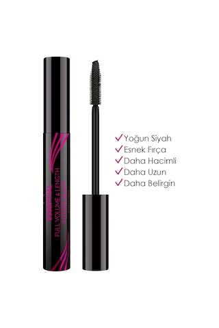Golden Rose Essential Full Volume & Length Maskara Siyah