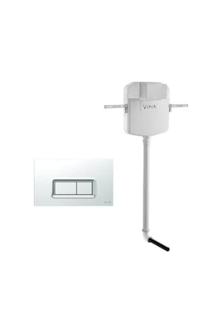 VitrA 748-1700-01 740-0680 Hela Taşı Set Gömme Rez kum.pan 8 Cm Krom