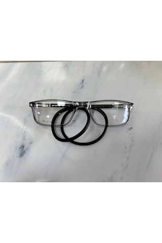 Vinaldi Vi649 Unisex Mıknatıslı Mavi Işık Korumalı Gözlüğü Şeffaf - Gri