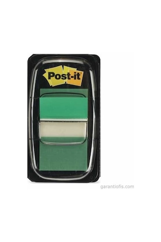 Post-it Index 680 Yeşil Sayfa İşaret Bandı