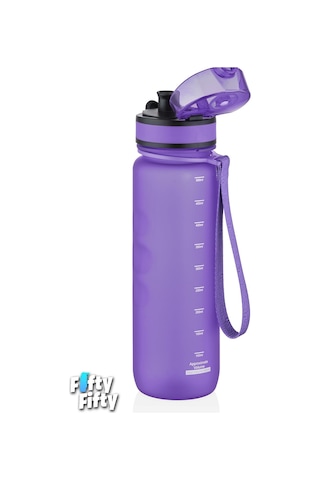 Uzspace 500 Ml Kaydırmaz Maksimum Tutuş Destekli Tritan Su Matarası -ffuz1215 Mor