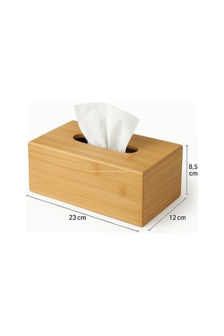 Busstier Kapaklı Plastik Peçetelik Modern Servis Standı Dayanıklı Şık Tasarım Ev Ofis Kafe Mutfak İçin Dekoratif Organizer Sku: Smg8690010158246 A