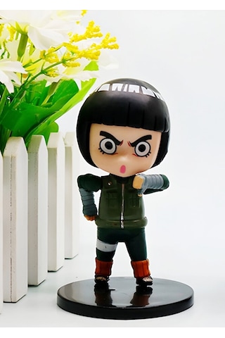 Naruto Uzumaki Gaara Rock Lee 3'lü Anime Koleksiyon Figür Seti 6-7 Cm