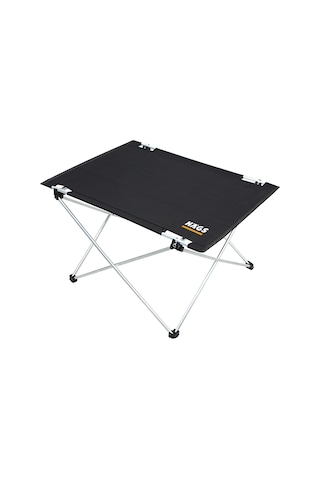 Haegs Ultralight Katlanır Kamp Masası, Piknik, Bbq, Balıkçılık, Avcılık, Plaj İçin Masa Orta Siyah