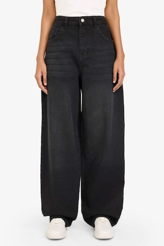 Defacto Baggy Fit Yüksek Bel Uzun Jean Pantolon G8021ax26spnm40 Siyah-nm40