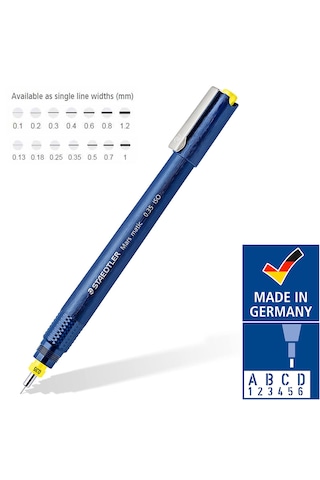 Staedtler Marsmatic 700 Teknik Çizim Kalemi Uç No:0,18mm Extra İnce Uç