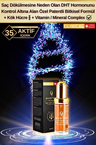 Dr. Sammy's Quarine Onarıcı Premium Saç Serumu 30 ML