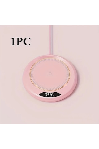 Willowhaven Pembe 1 Adet Usb Kahve Isıtıcı 3 Sıcaklık 8 Saat Otomatik Kapama Seyahat Bardağı Uyumlu