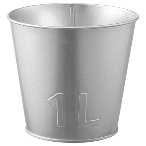 Ikea Åkerbär Çelik Saksı, Galvanizli, 12 Cm -