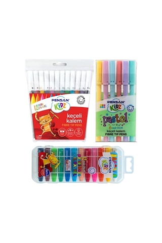 Pensan Keçeli Pastel Boya Seti