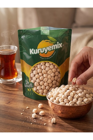 Taptaze Leblebi Kavrulmuş Tuzsuz - İri Taneli Ve Lezzet Garantili 500g 500 G