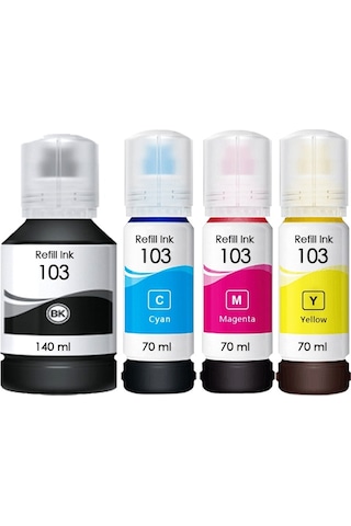 Epson 103 Uyumlu Mürekkep Seti - L3110/L3111/