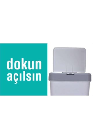 Motek Kirli Çamaşır Sepeti Pratik Kapaklı 40 Litre Mt08 Diğer