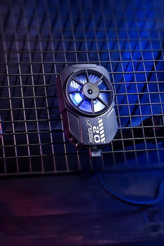 Torima Acc-10 Şarjlı Cep Telefonu Soğutma Fanı Gamer Oyuncu Radyatör Soğutucu Siyah