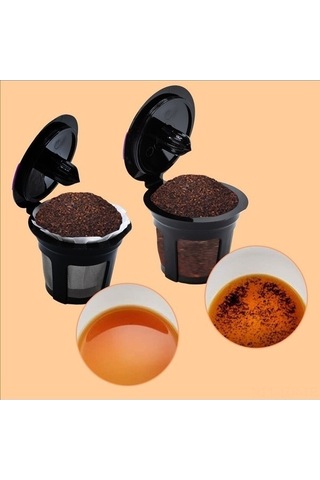 Didadodo Ecobrew Yeniden Kullanılabilir Keurig Filtre - 100'lü Paket, Biyobozunur Beyaz, Süper Kaliteli Beyaz