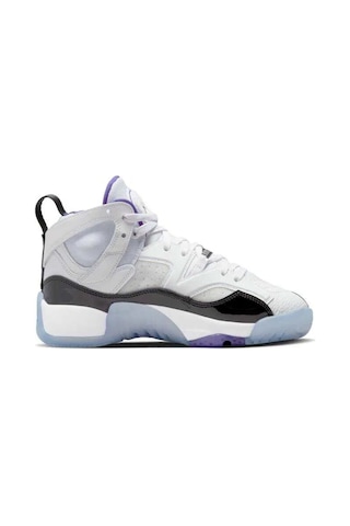 Nike Jordan Jumpman Two Trey Leather Unisex Basketball Shoes Hakiki Deri Basketbol Ayakkabısı Beyaz Beyaz