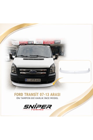 Ford Transit 07-13 Arası Ön Tampon Eki Karlık İnce Model