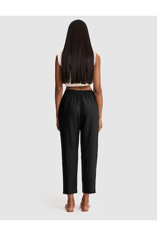 Pierre Cardin Siyah Carrot Fit Kanvas Pantolon 50321220 Vr046