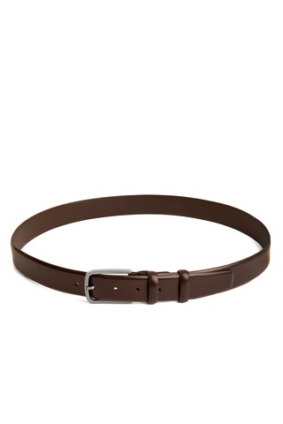 Pierre Cardin Rugan Deri Erkek Kemer En 3,5 Cm Pc100a Kahve - Rugan