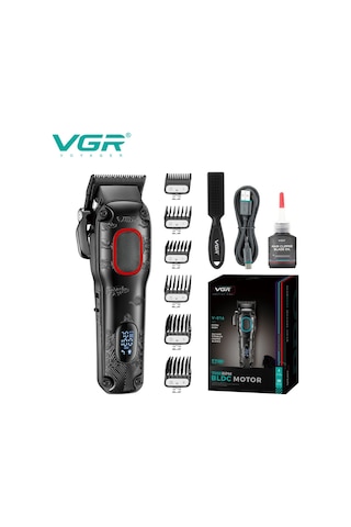 Vgr V-016 Bldc Motor 7000rpm Berber Erkekler İçin Şarj Edilebilir Profesyonel Saç Kesme Makinesi