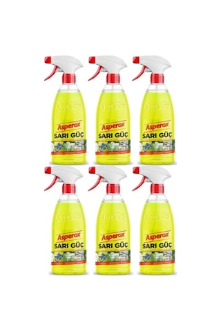 Asperox Sarı Güç Sprey 1000 Ml X 6 Adet