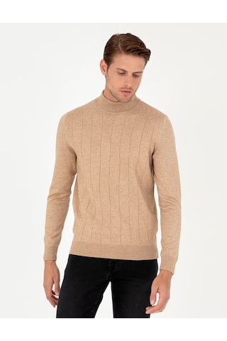 Pierre Cardin Erkek Bej Kazak /triko 50296414-vr011 Bej
