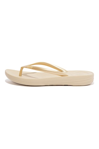 010 Gold Terlik Kadın Diğer E54-010 / 011/ 012 /090 Fitflop Iqushıon Ergonomic Toe-posts Altın