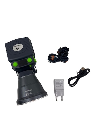 Powerdex Pd-1772 Kafa Feneri Siyah - Yeşil
