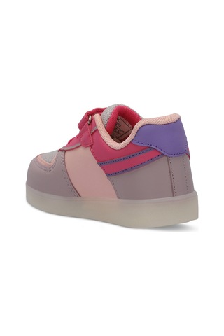 Slazenger PERLE Çocuk Cırt Cırtlı Pembe / Mor Sneaker