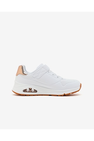 Skechers Uno Gen1 - Shımmer Core Büyük Kız Çocuk Beyaz Sneakers 310546l Wht