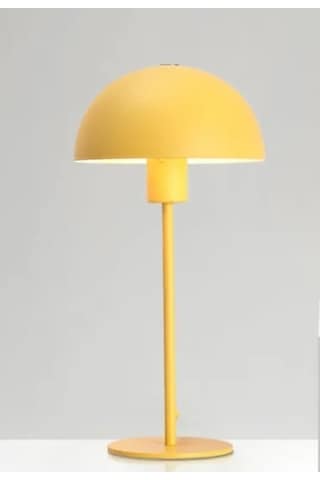 Mylights 20 Cm Baslıklı Masa Abajur Gece Lambası Yatak Odası Genc Odası Lambası Sarı Okuma Lambası Masa Lambası Gece Lambası