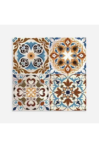 Tink Fas 010 Karma Desenli Pvc Karo 30X30 Cm