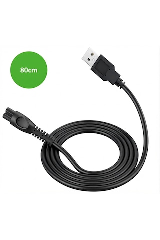 Philips Uyumlu Mg5940 Uyumlu Şarj Kablosu 5v Oneblade & Multigroom Usb Şarj Kablosu