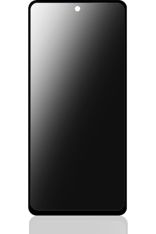 Xiaomi Mi 10T Lite Hayalet Privacy Gizli Cam Ekran Koruyucu Siyah