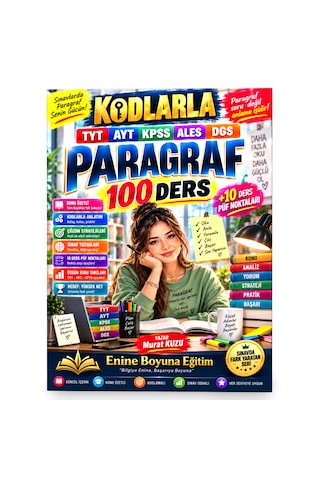 Kodlarla Paragraf 100 Ders Tyt Ayt Kpss Ales Dgs